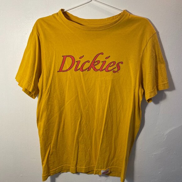90's Dickies Vintage Yellow T-shirt - Picture 1 of 4